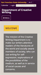 Mobile Screenshot of creativewriting.sfsu.edu