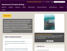 Tablet Screenshot of creativewriting.sfsu.edu
