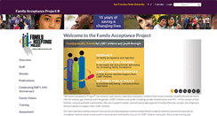 Desktop Screenshot of familyproject.sfsu.edu