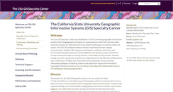 Desktop Screenshot of csugis.sfsu.edu