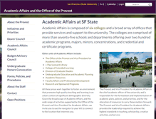Tablet Screenshot of academic.sfsu.edu