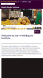 Mobile Screenshot of healthequity.sfsu.edu
